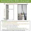 Fliegengitter Tür 105x200cm Weiß Magnetisch Ohne Bohren Produktbild-Vorschau 6