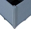 Hochbeet in Rattan Optik HBP-4044 Produktbild-Vorschau 2