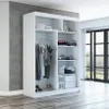 Schwebetürenschrank Kleiderschrank ERA  160 cm Schrank Produktbild-Vorschau 3