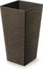 Prosperplast Blumentopf FURU SQUARE Eco Wood Kaffee 26,5 cm Produktbild-Vorschau 1