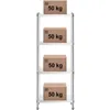 Metall-Lagerregal für die Gastronomie bis 200 kg 70 x 40 x Produktbild-Vorschau 8