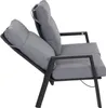 Siena Garden Loungebank Valencia Aluminium Ranotex®-Gewebe Produktbild-Vorschau 3