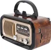 Retro rádio s Bluetooth reproduktorem Paměťová karta USB Náhled obrázku produktu 6