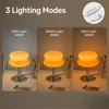 Nachttischlampen, LED Tischlampe, USB-Stecker, Dimmbare Produktbild-Vorschau 2