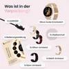 Siltcon® Auréa Damen-Smartwatch Schwarz Produktbild-Vorschau 14