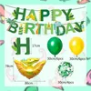 Dino Geburtstag Deko Set, Dinosaurier Folienballons, Happy Produktbild-Vorschau 2