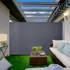 Tenda laterale estensibile per balcone antracite protezione Anteprima dell’immagine prodotto 7