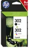 X4D37AE HP 302 OJ Tinte (2) blk-col Náhled obrázku produktu 24