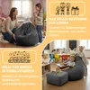 Dreamroots Bean Bag 70x70x70 cm beanbag bambini con Anteprima dell’immagine prodotto 4