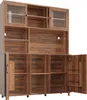 okwish Hochschränke Küchenschrank mit Schubladen und drei Produktbild-Vorschau 6
