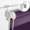 Estika Doppelrollo Klemmfix - 45 x 220 cm - Dunkelviolett - Produktbild-Vorschau 2