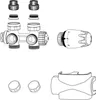IMI Heimeier Multilux 4 Set Zweirohr weiß RAL 9016 Produktbild-Vorschau 2