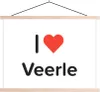 MuchoWow® Textilposter Ich liebe - Veerle - Mädchen 150x113 Produktbild-Vorschau 1