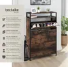 tectake® Schuhschrank Buffalo inklusive Kippschutz, 81 x 32 Produktbild-Vorschau 3