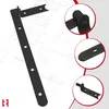 KOTARBAU® 2er Set Ladenband schwarz 400 mm Kreuzgehänge Produktbild-Vorschau 6