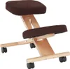 Kondela Ergonomischer Kniestuhl Flonet - braun / buche Produktbild-Vorschau 1