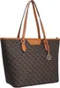 L.CREDI sac shopper sac à main Filiberta Shopper Brown Voir les images du produit 8