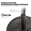Avestar 228 cm Sonnenschirm, Gartenschirm, mit Kurbel, Produktbild-Vorschau 6