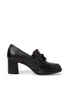 Tamaris COMFORT dames veterschoen van leer met blokhak, Productafbeelding-voorbeeld 13