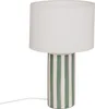 Lampa stołowa podstawa w paski FRIDA, Ø 28 x 47 cm Podgląd zdjęcia produktu 1