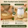 Kabelloser Mini-Zerkleinerer 250 ml mit Glasbehälter, USB-C Produktbild-Vorschau 6