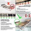 Lattenrost 90x200cm 42 Leisten verstellbar Fertig Montiert Produktbild-Vorschau 11