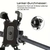 Fahrrad Handyhalterung 360° drehbar – Universal Smartphone Produktbild-Vorschau 3