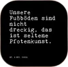 Mr. & Mrs. Panda Tischuntersetzer Unsere Fußböden sind Produktbild-Vorschau 1