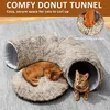 Katzentunnel, Tiertunnel, Katzenhöhle, Katzenbett, Großer Produktbild-Vorschau 3