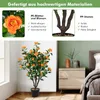 COSTWAY albero di camelia artificiale 100cm, palma Anteprima dell’immagine prodotto 6