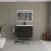 Alpenberger Badmöbel mit Keramik Waschbecken und Produktbild-Vorschau 2