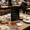 TABLICZKA REKLAMOWA INFORMACYJNA kredowa MENU A6 18x12 Podgląd zdjęcia produktu 5