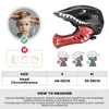 ROCKBROS Kinderhelm Fahrrad Kinder Schutzhelm Anti-Schweiß Produktbild-Vorschau 5