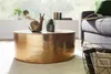 WOHNLING Couchtisch 75x31x75 cm Aluminium Beistelltisch Produktbild-Vorschau 2