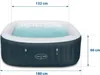 LAY-Z-SPA® Ibiza AirJet™ angolare, 180 x 180 x 66 cm, Anteprima dell’immagine prodotto 20