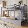 Patrová postel 90 x 200 cm s výsuvným lůžkem 90/180 x 190 Náhled obrázku produktu 3