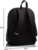 Invicta Jelek Logo Rucksack Uni Schwarz – Großer Schul‑ & Produktbild-Vorschau 3