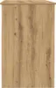 A close-up side view of a wooden cabinet or desk. Anteprima dell’immagine prodotto