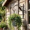 Vilde | Wandhalterung für Blumenampel - Metall Schwarz - Produktbild-Vorschau 3