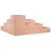 vidaXL Scala per piante 4 gradini 80,5x79x36 cm in legno Anteprima dell’immagine prodotto 6