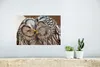 MuchoWow® Poster Eulen - Vögel - Schnabel - Familie 30x20 Produktbild-Vorschau 5