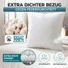 DAUNENKISSEN 40x80 – 3-Kammer Kopfkissen, Federkissen mit Produktbild-Vorschau 5
