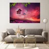 Bilder auf glas - Vögel Wiese Garten Dekoration - 120x80cm Produktbild-Vorschau 7