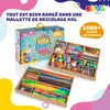 Mallette de loisirs créatifs XXL - Plus de 1 500 Voir les images du produit 4
