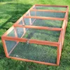 zooprinz Auslaufgehege Rabbit Run | Braun | 100x48x181cm Produktbild-Vorschau 9