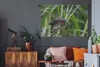 MuchoWow® Wandteppich Wandbehang Ein singender Kuckuck im Produktbild-Vorschau 5