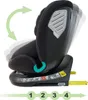 XOMAX Kindersitz drehbar 360°, ISOFIX I mitwachsend I 0-36 Produktbild-Vorschau 9