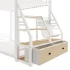 MODFU Patrová postel 90 × 200, postel pro mládež s LED Náhled obrázku produktu 6