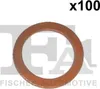 100x FA1 Dichtring 209.150.100 1mm Kupfer 12mm 17mm Produktbild-Vorschau 2