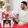 Ewige Echte Rose mit Herz Halskette (Ich Liebe Dich in 100 Produktbild-Vorschau 10